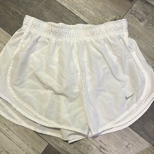 Nike Tempo Running Shorts in White